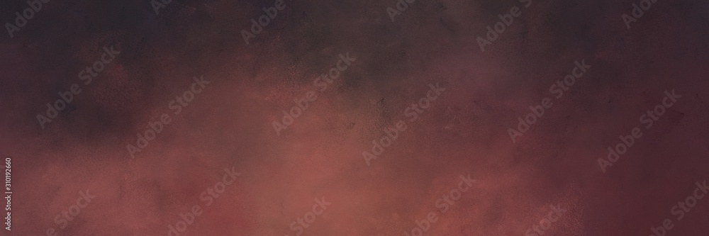 old mauve, very dark magenta and pastel brown colored vintage abstract painted background with space for text or image. can be used as header or banner