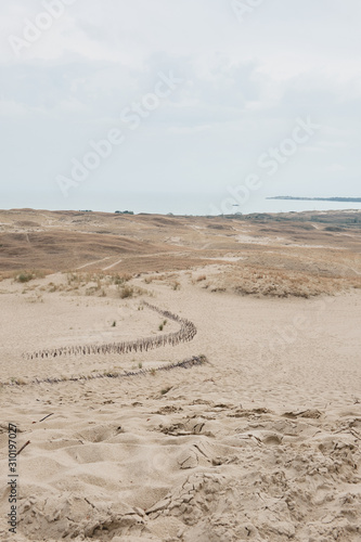 Parnidis Dune in Nida, Lituania photo