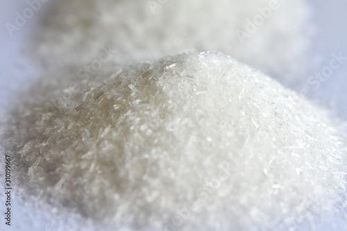Close up of mono sodium glutamate,Flavoring