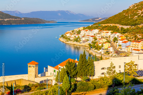 Adriatic coast in the city of Neum, Bosnia and Herzegovina