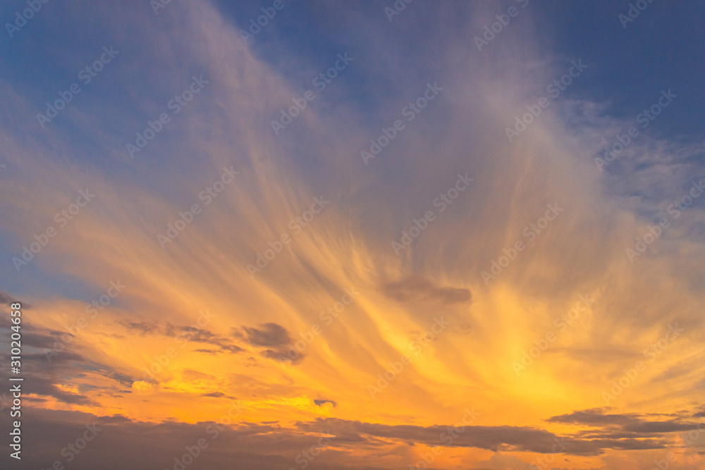 Obraz premium sunset in the sky