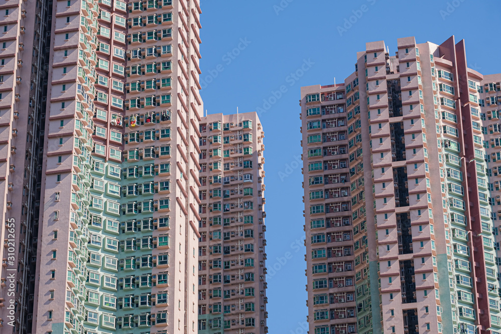 Residential buildings in Hong Kong Residential buildings in Hong Kong