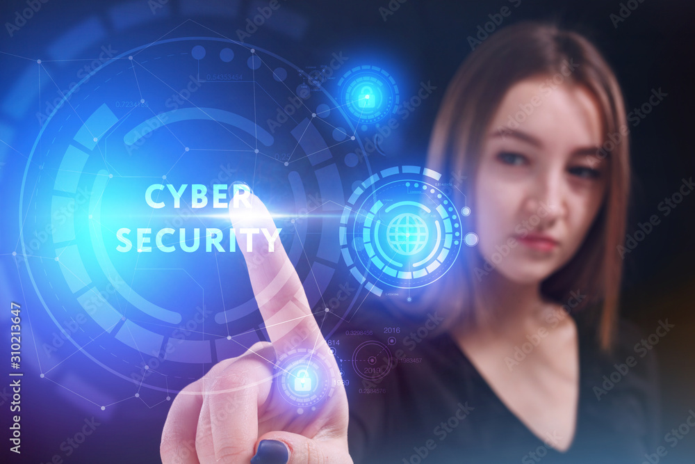Business, Technology, Internet and network concept. Young businessman working on a virtual screen of the future and sees the inscription: Business, Technology, Internet and network concept. Young businessman working on a virtual screen of the future and sees the inscription: