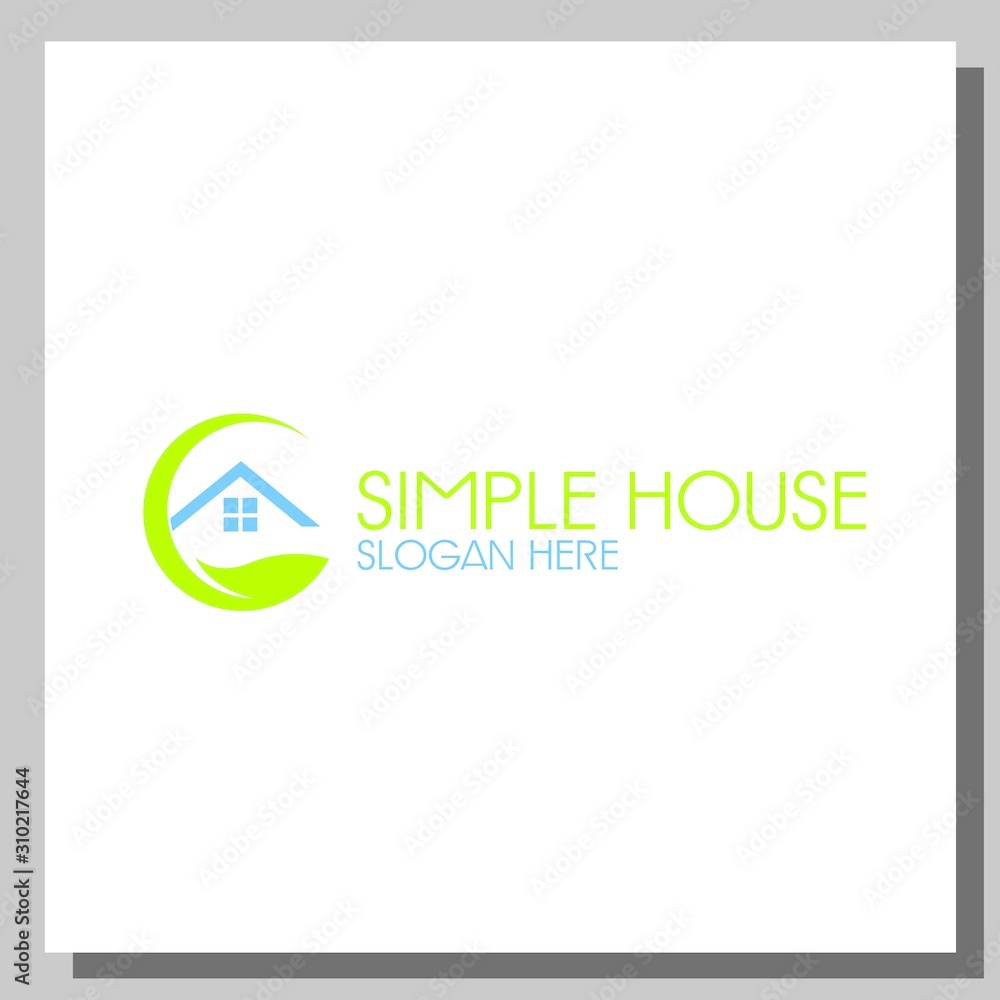 simple house logo, can be used for website and company logos simple house logo, can be used for website and company logos