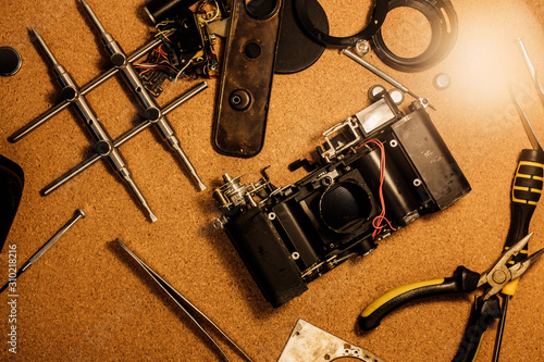 repair old camera