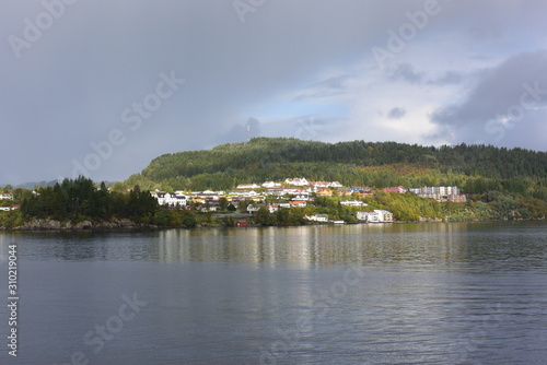 Sunshine over the village 