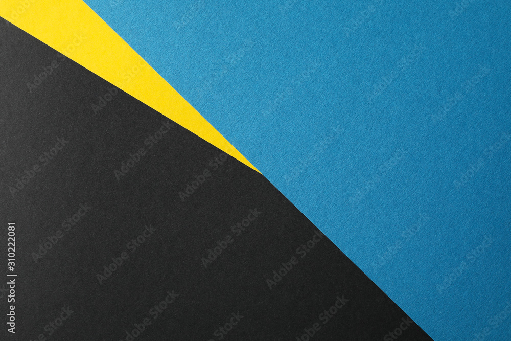 Three tone background made of color sheets. Texture for design Three tone background made of color sheets. Texture for design