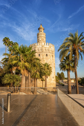 Torre del Oro, Tower of Gold, Seville, Spain 