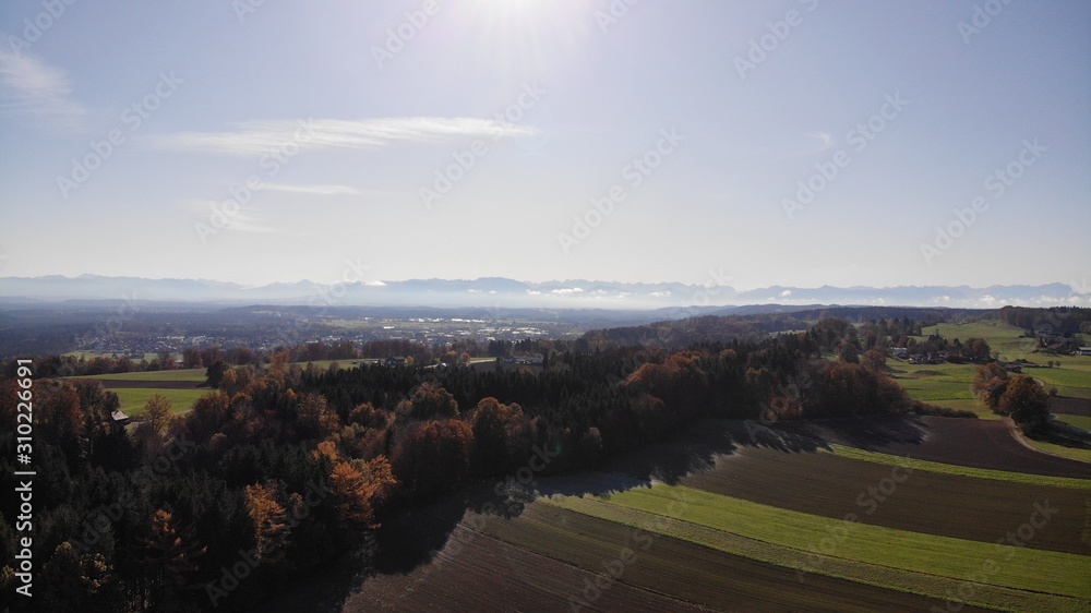 Fototapeta premium created by dji camera