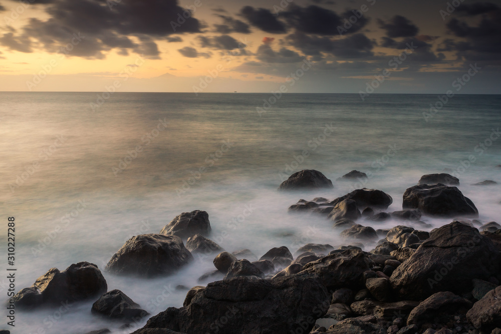 Gran Canaria coastline with great cliffs and views to Atlantic Ocean. Gran Canaria coastline with great cliffs and views to Atlantic Ocean.