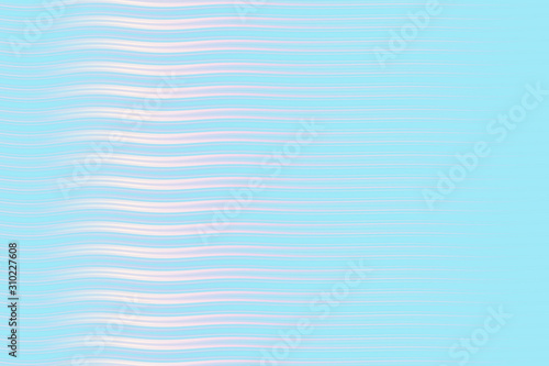 Calm blue wavy lines background