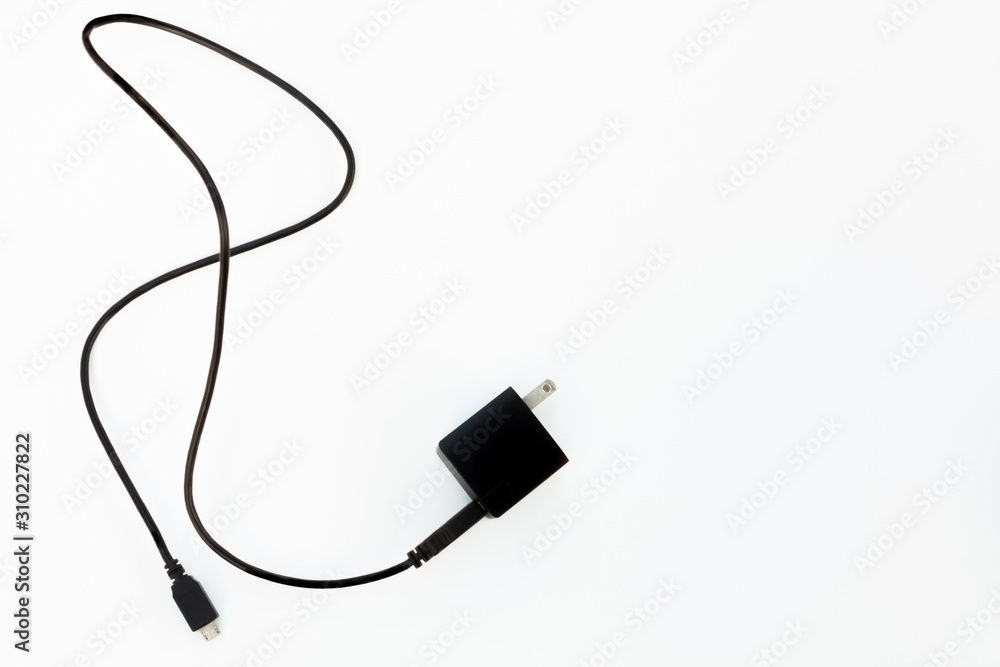 charger isolated on white background charger isolated on white background