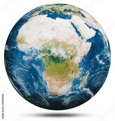 Fototapeta Naklejka Na Ścianę i Meble -  Planet Earth globe isolated