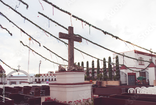 Ixtapan de la Sal, Mexico - Dic 2013 The church 