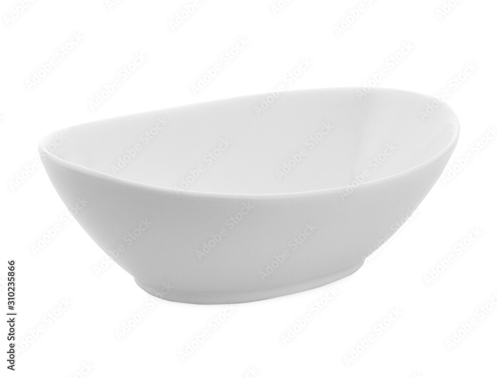 white oval bowl on white background white oval bowl on white background
