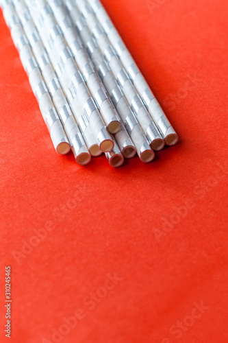Pile of Paper Straws