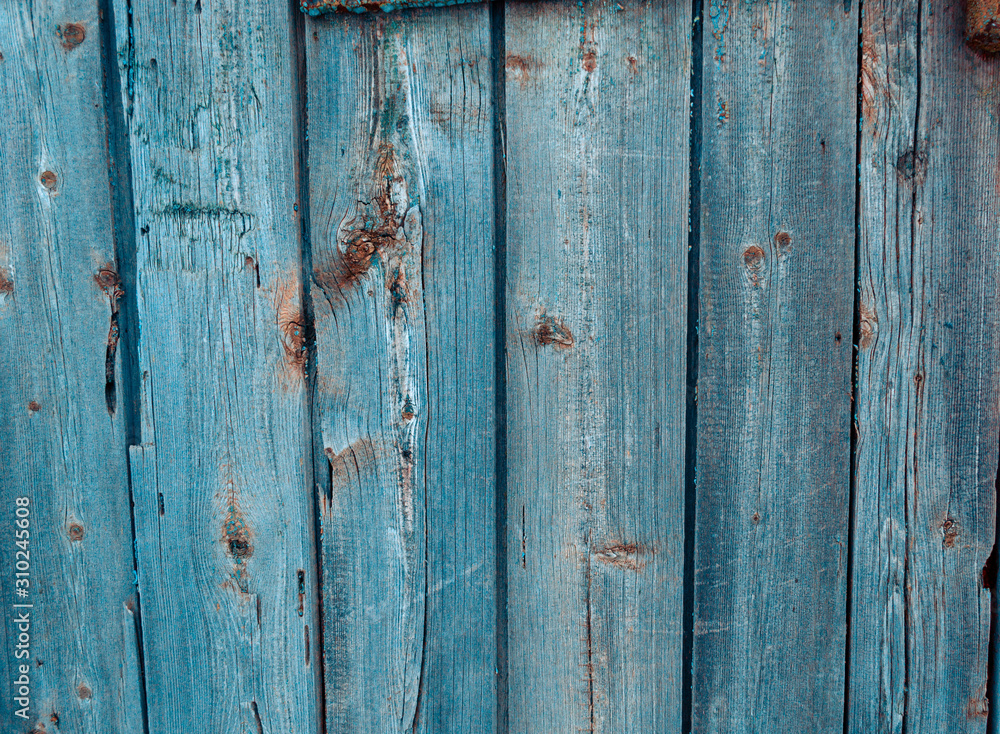blue vintage wood texture