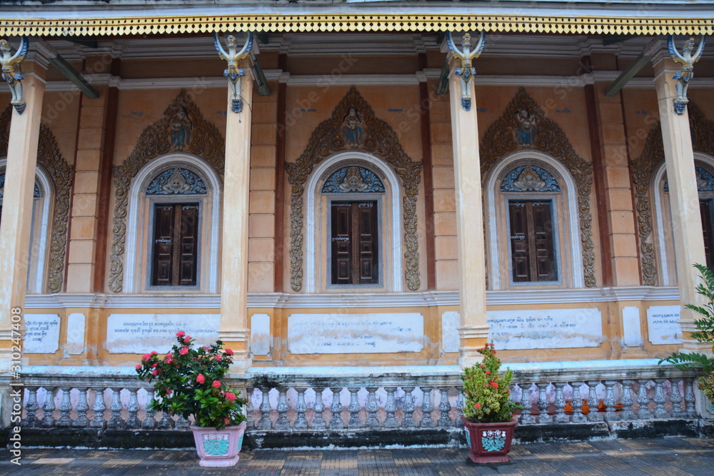 Obraz premium Temple Battambang Cambodge