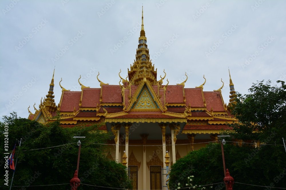 Temple Battambang Cambodge