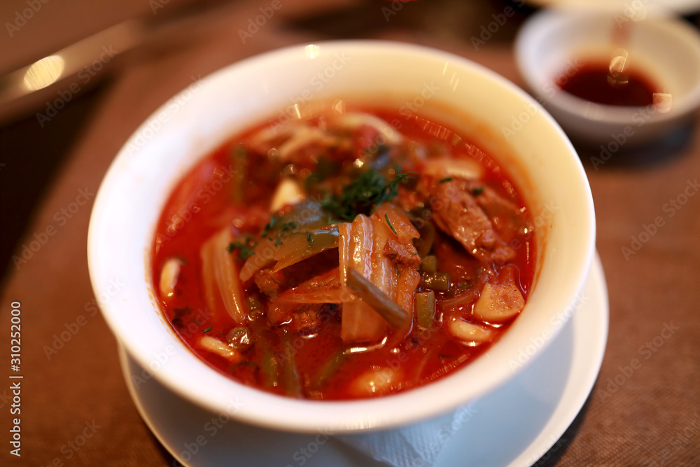 Bowl with lagman Bowl with lagman