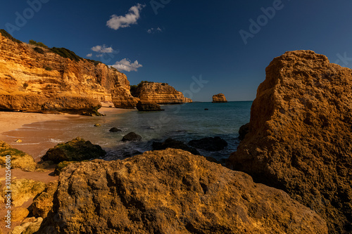Portugal, Algarve, Landschaft bei Praia da Marinha