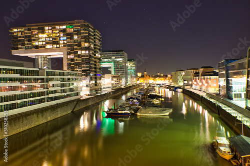 Rheinau Hafen in Köln