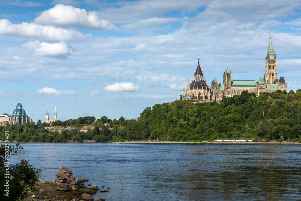 Parliament buildings in Ottawa Ontario Canada