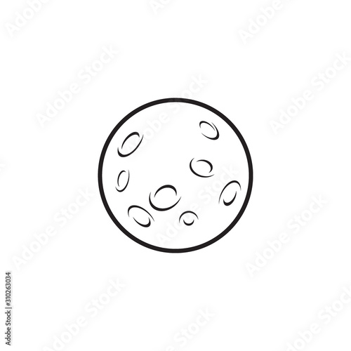 Astro vecto icon, kompas, sun, moon, ufo