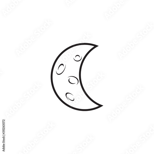 Astro vecto icon, kompas, sun, moon, ufo