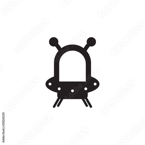 Astro vecto icon, kompas, sun, moon, ufo