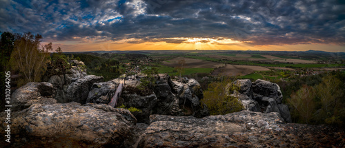 Drabske Svetnicky  Czech Republic  Great spot with an amazing view  sunset sunrise