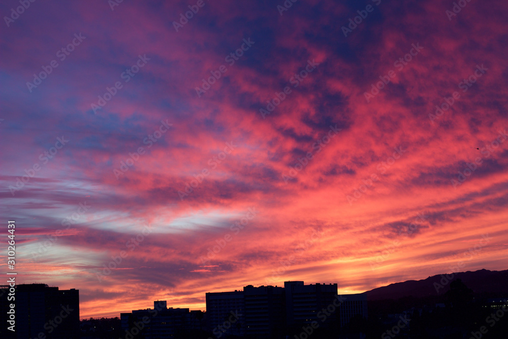 Sunset over Westwood
