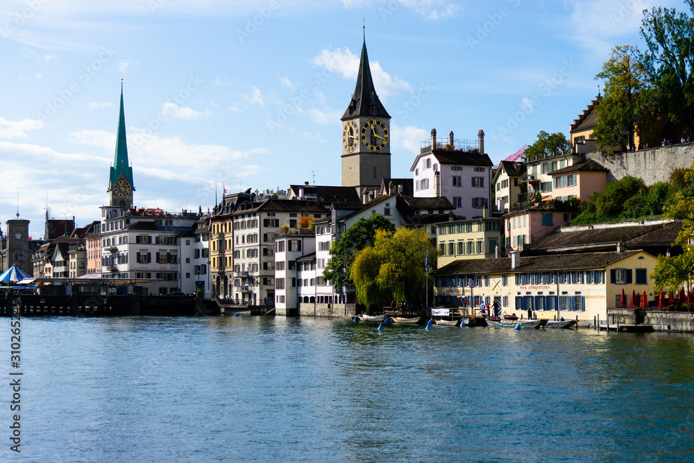 Zürich in the summer