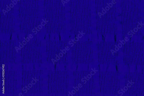   Blue saturated background with cell structure. Cell texture pattern.