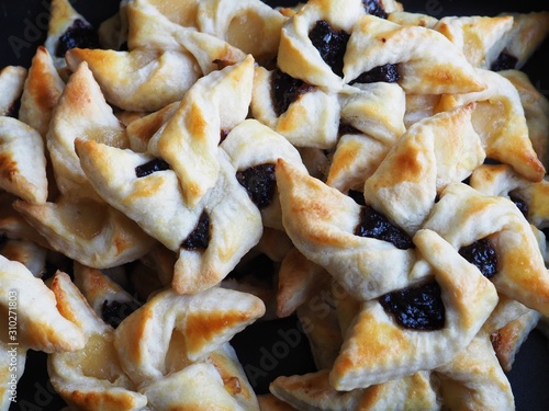 Traditional Finnish Christmas cakes Joulutorttu