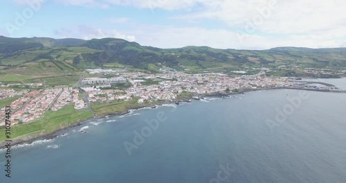 S√£o Miguel - A√ßores - Vila Franca do Campo  - Aerial Shot photo