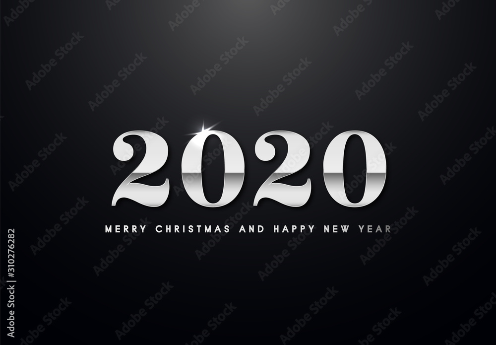 Merry Christmas and Happy New Year Backgorund