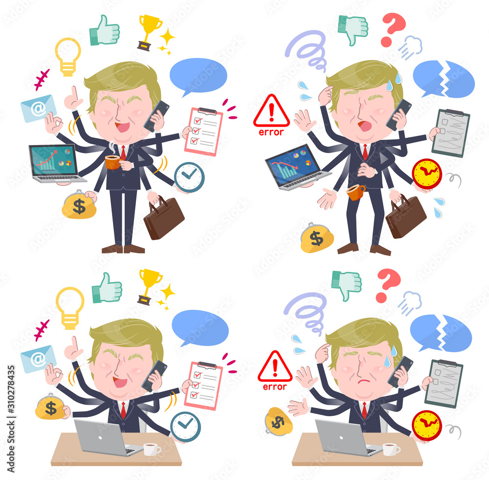 no face Blond hair suit man_mulch task Office no face Blond hair suit man_mulch task Office