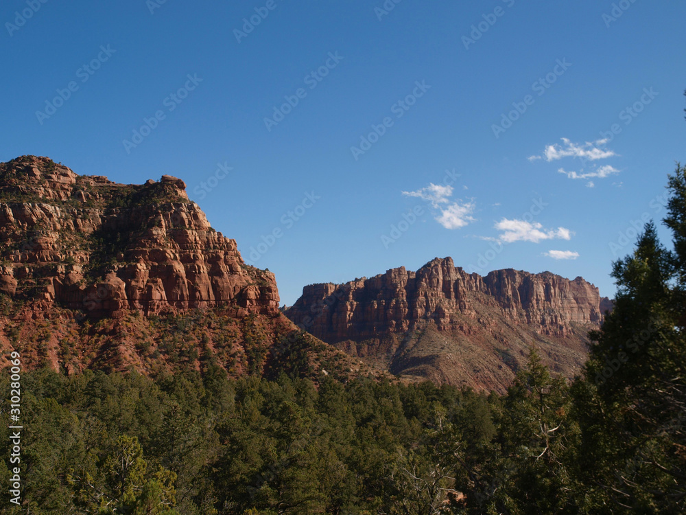 Zion National Park with Kolob Canyons in Utah