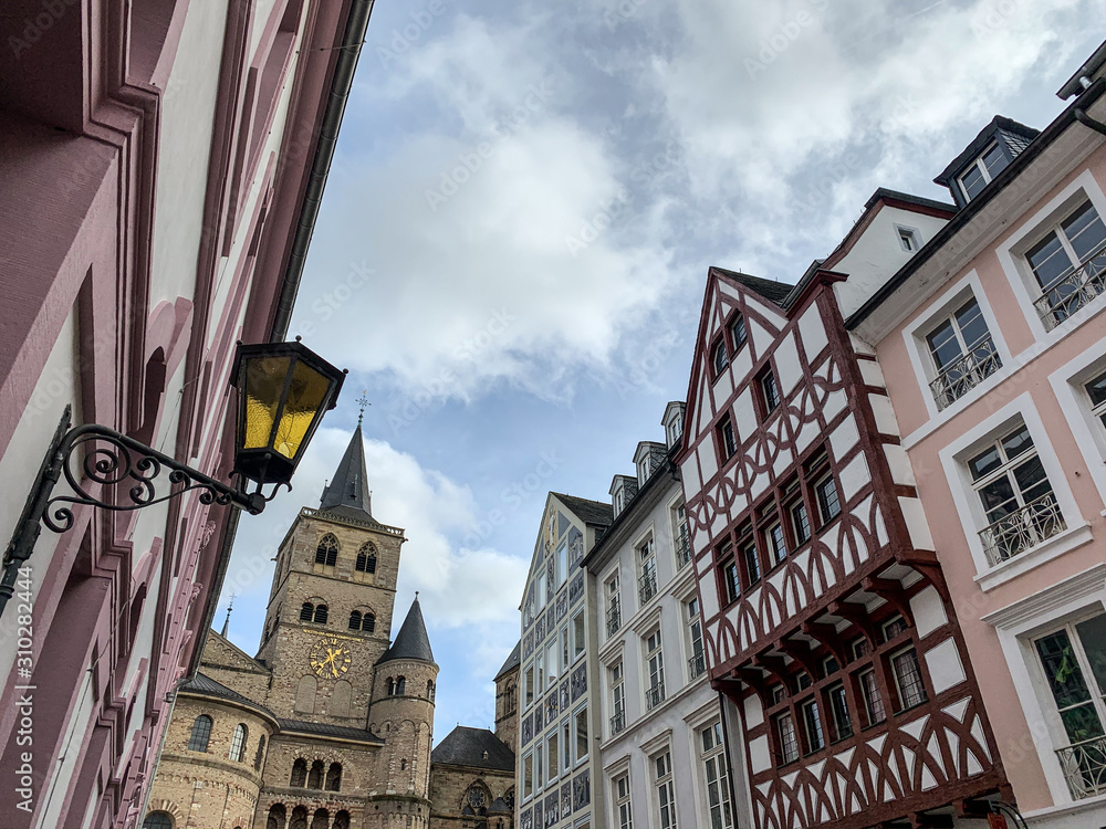 Old town Trier, architecture 