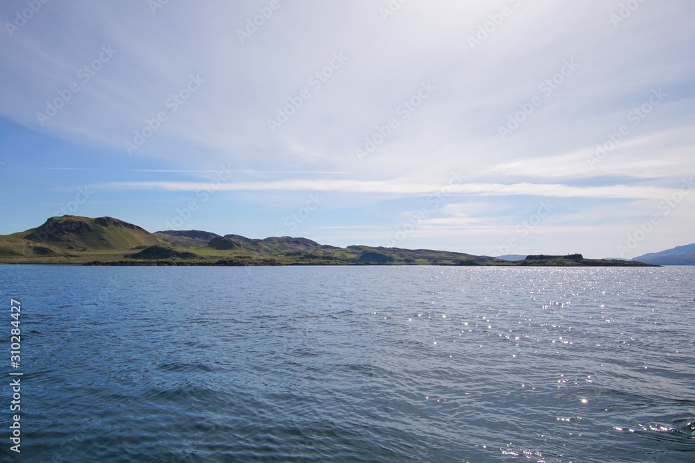 The Isle of Kerrera seen from the water