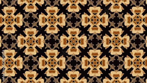 Vector Background of Batik Pattern , Batik Indonesian is a technique of wax-resist dyeing applied to whole cloth, or cloth made using this technique originated from Indonesia