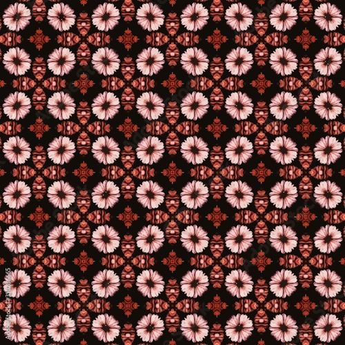 Vector Background of Batik Pattern , Batik Indonesian is a technique of wax-resist dyeing applied to whole cloth, or cloth made using this technique originated from Indonesia