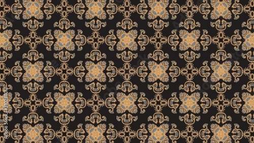 Vector Background of Batik Pattern , Batik Indonesian is a technique of wax-resist dyeing applied to whole cloth, or cloth made using this technique originated from Indonesia
