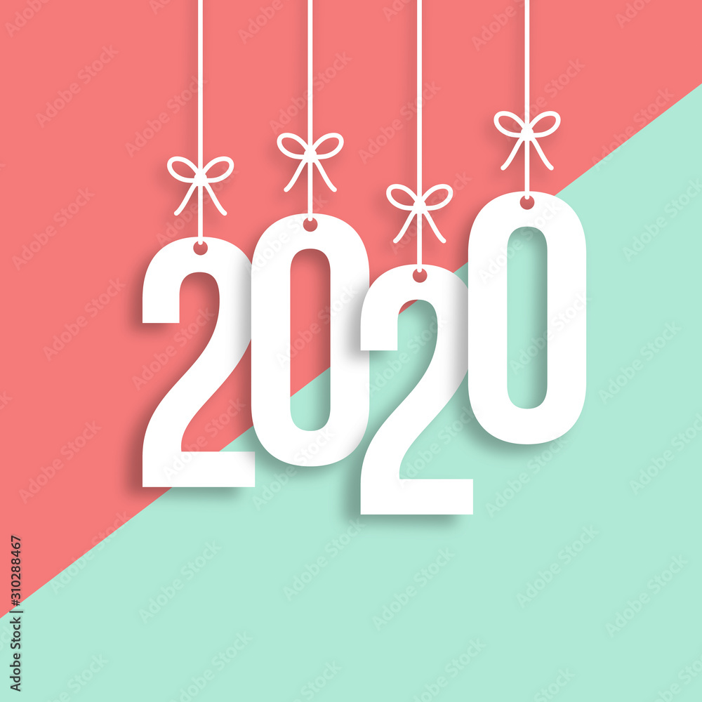 Happy New Year Vector Backgorund