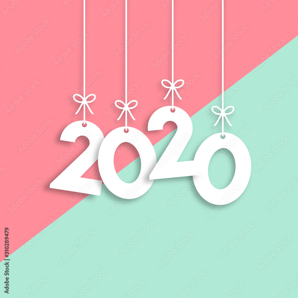 Happy New Year Vector Backgorund