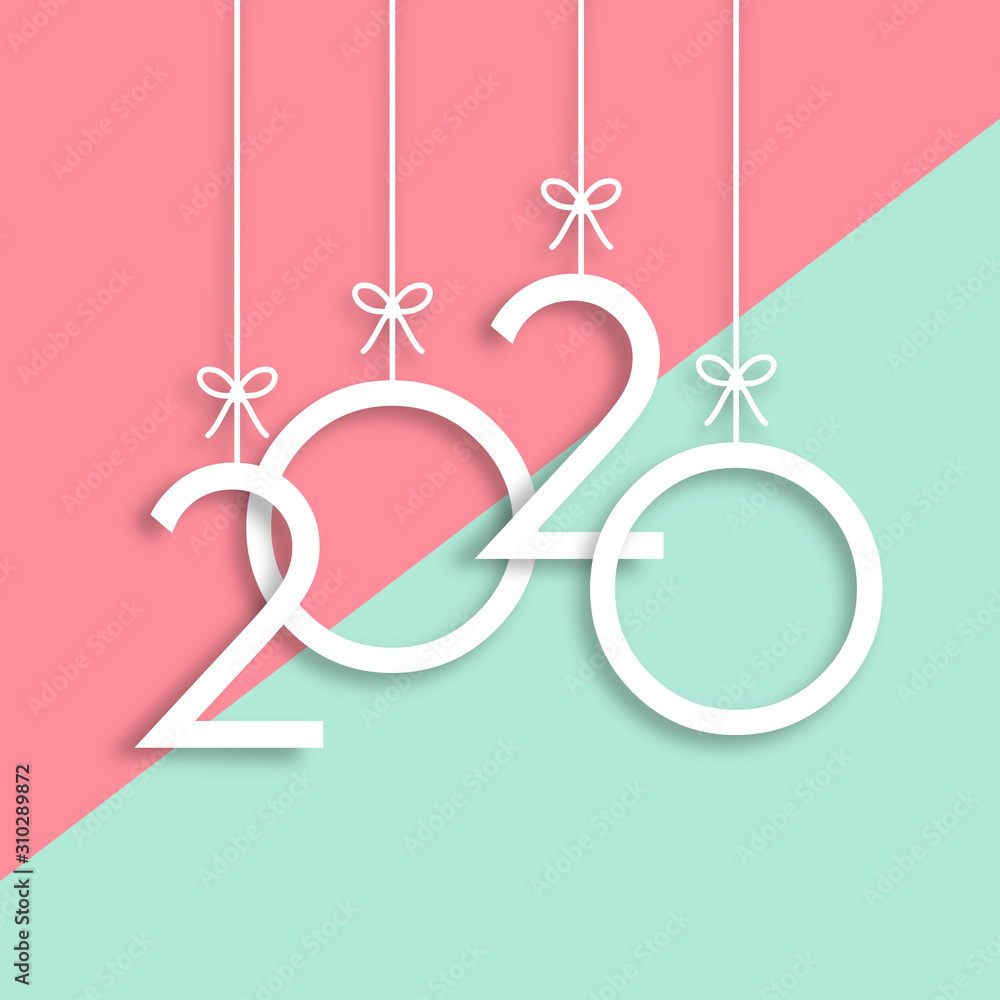 Happy New Year Vector Backgorund