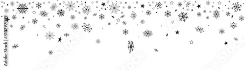 FLOCONS DE NEIGE DÉSORDONNÉS