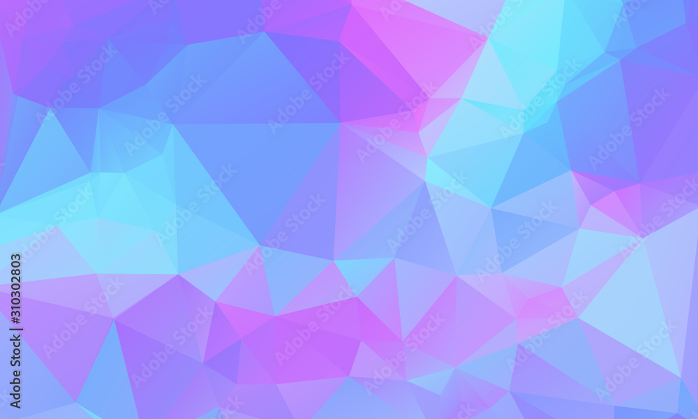 Low poly grid holographic triangles background Low poly grid holographic triangles background