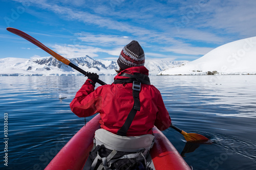 Kyaking in Enterprise Harbour